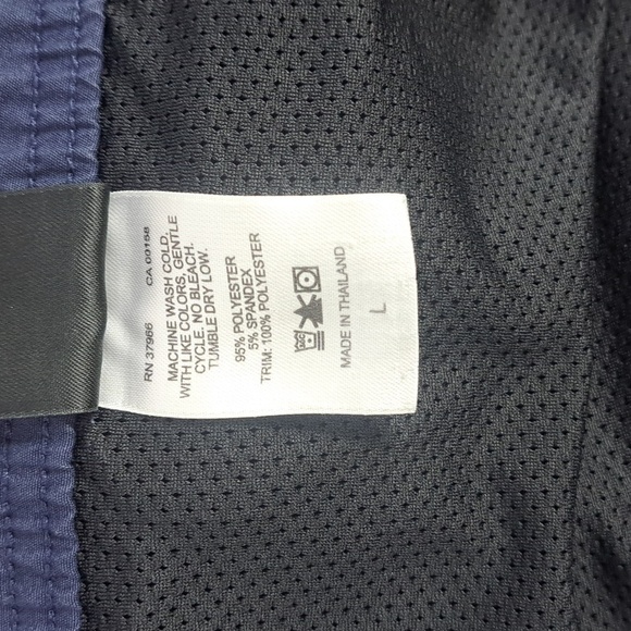 Nike swoosh Dri-Fit drawstring lined navy blue LG casual swim board shorts - Picture 8 of 8